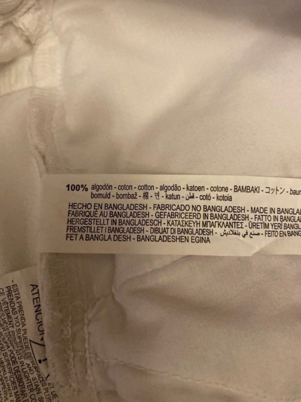 Zara, women’s white cotton high rise straight let frayed hem jeans size 10 - Picture 6 of 9
